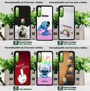 COVER personalizzabile minions stitch Samsung Iphone huawei oppo Xiaomi realme - Foto 1 di 6