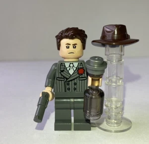 *NEW* REAL LEGO Gangster Minifigure Dark Gray Suit Mobster - Picture 1 of 4