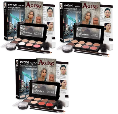 Mehron "Mini-Pro" Professional Makeup Mini-Pro Theatrical  Kit Choose Any Shade. - Image 1 of 4