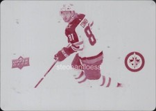 2021-22 Upper Deck MVP Kyle Connor Magenta Printing Plate 1/1 Pinpoint