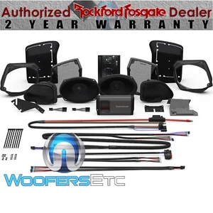 ROCKFORD FOSGATE HD9813RG-STG3 UPGRADE FOR SELECT 98-13 ROAD GLIDE BIKES NEW - Picture 1 of 19