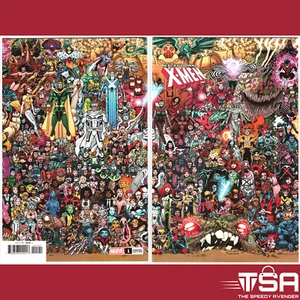 ECCEZIONALE X-MEN #1 Scott Koblish variante di collegamento avvolgente 2024 BRONZO! - Foto 1 di 3