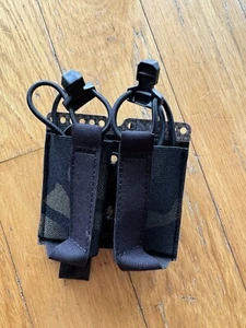 Pistola elástica doble Ferro STYLE Molle bolsa Mag única multicámara negra - Imagen 1 de 2