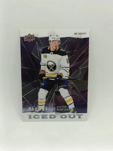 Victor Olofsson 2020/21 Upper Deck Allure NHL Ice Hockey Insert Sabres Iced Out - Picture 1 of 2
