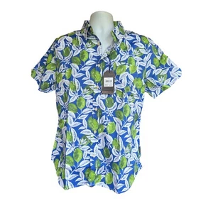Camicia uomo Ben Sherman maniche corte taglia large - Foto 1 di 4