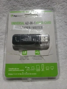 Digipower Universal 42 in 1 Multi Card Reader Writer NEW - Picture 1 of 2