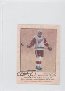 2002-03 ITG Parkhurst Retro Minis Steve Yzerman #22 HOF