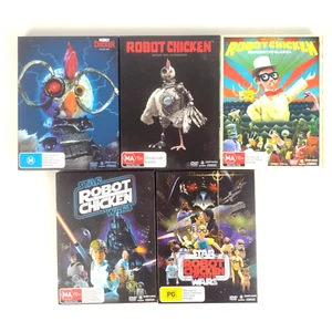 Robot Chicken Seasons 1-3 + Star Wars & Episode 2 - Region 4 DVD Like New - Picture 1 of 15