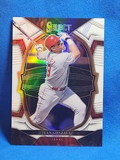 JUAN GONZALEZ 2023 SELECT BASEBALL #30 WHITE PRIZM SP 70/149 🔥 TEXAS