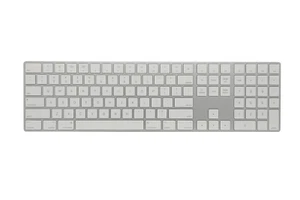 Apple Magic Keyboard w/ Numeric Keypad A1483 Silver/White MQ052LL/A - Picture 1 of 6