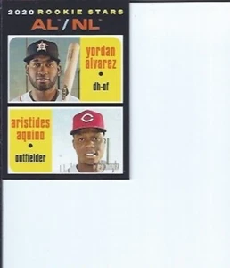 Yordan Alvarez 2020 Topps Heritage Rookie Stars - Picture 1 of 1