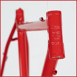 NOS CHESINI CAPRIOLO TELAIO IN ACCIAIO VINTAGE MTB MOUNTAIN BIKE 26" ANSE TRAINATE - Foto 1 di 17