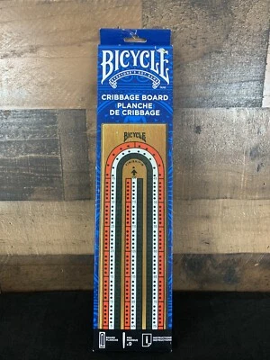 Bicycle Cards Wooden Cribbage Board Game NEW  - Image 1 of 4