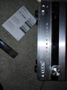 Onkyo Tx-SR608 AV Receiver Silber Anleitung Fernbedienung Verstärker Heimkino 3D - Bild 1 von 24
