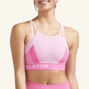 NWT Peloton Double Layer Seamless Bra. Pink. XS - Picture 1 of 5