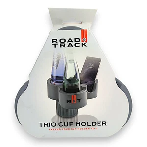 Road & Track FOAM - Trio Cup Holder - Expand Your Cup Holder To 3 - Gray - Bild 1 von 5