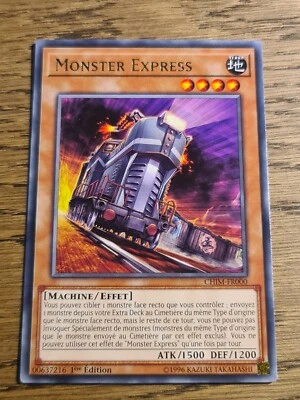 Monster Express▪︎YUGIOH▪︎CHIM▪︎2019▪︎RARE▪︎FRENCH▪︎NM #05291 - Image 1 of 2