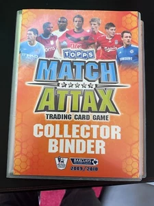 09/10 Topps Match Attax Premier League Trading Card Binder with 308 Cards - Picture 1 of 23