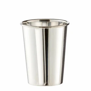 Drinking Cup Silver Christening Mugs Plated Getränkebecher Vase Engraved - Picture 1 of 8
