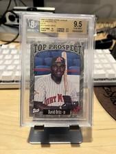 1997  Best Florida State League Top Prospects #12 David Ortiz  BGS 9.5