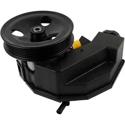 Power Steering Pump with Pulley & Reservoir for 1999-2004 Jeep Grand Cherokee - Image 1 of 4