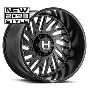 20x10 Hostile H131 Syclone Asphalt (Matte Black) Wheel 8x170 (-19mm) - Picture 1 of 5