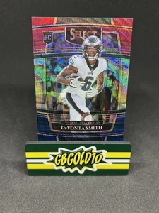 2021 Panini Select - Concourse Devonta Smith #49 Tri-Color Prizm /249 (RC) - Bild 1 von 2