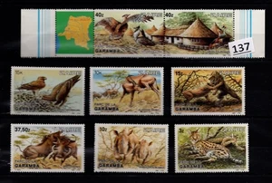 + ZAIRE - MNH - NATURE - BIRDS - NAIMALS - MAPS - 1984 - Foto 1 di 1