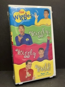 NEW SEALED Wiggles, The: Wiggly, Wiggly World (VHS, 2002) Clam Shell - Picture 1 of 3