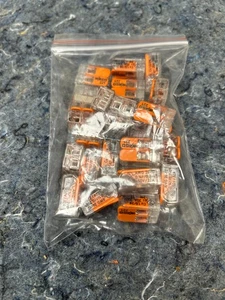 WAGO 221-412 Lever Nuts 2 Conductor Compact Wire Connectors, Bag of 25 - Picture 1 of 7