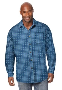 KingSize Men's Big & Tall Tall The No-Tuck Casual Shirt - Picture 1 of 66