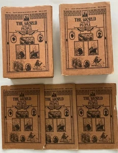 85 Booklets Complete / THE WORLD and ITS PEOPLE/ 1924 & 1935 / Charles F. Horne - Bild 1 von 4