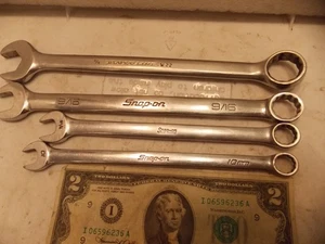 Snap On 11/16 9/16 7/16 10mm Flank  Combination Wrench Sold Single FREEShipAfr1 - Bild 1 von 7