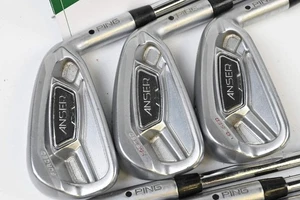 Hierros Ping Anser 2014/4-PW/punto negro/ejes de rifle de precisión flexibles regulares - Imagen 1 de 7