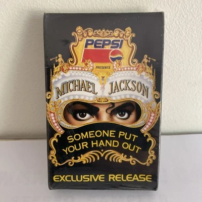 Michael Jackson 1992 PEPSI 'Someone Put Your Hand Out' Promotional Cassette New - Image 1 of 4
