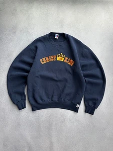 Vintage Russell Athletic Christ The King 90s Sweatshirt Gr. M - Bild 1 von 8