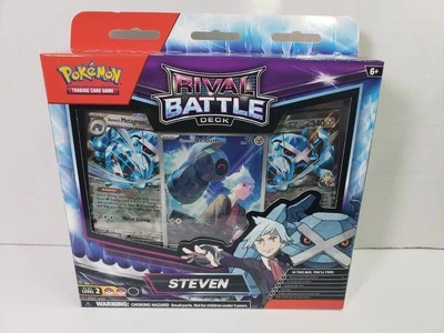 Pokemon Rival Battle Deck "Steven" Factory Sealed - Image 1 of 4