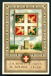 ITALIA CROAZIA 1935 c.ill. 23 REGG. ARTIGLIERIA annullo SILUM MNT'AQUILA POLA af - Imagen 1 de 3