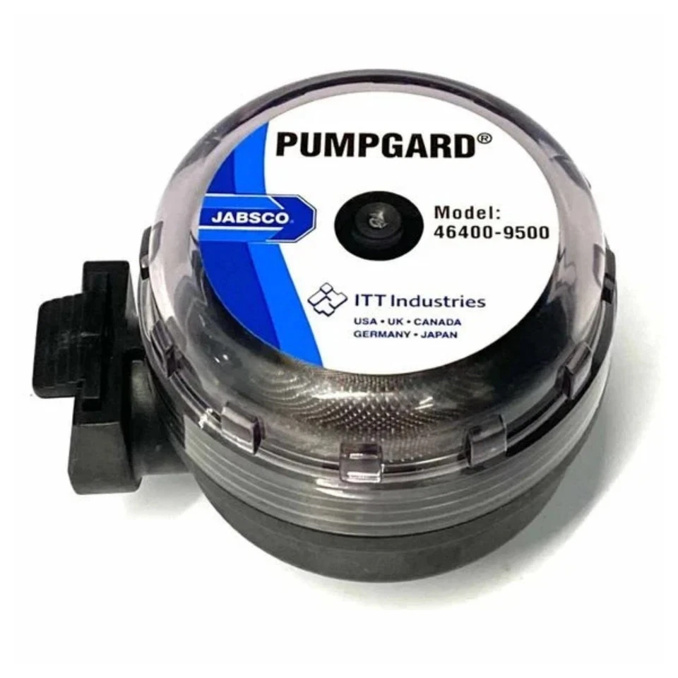 1 Pc. New JABSCO Xylem Marine Fittings Screen Filter 46400-9500 90° 1/2" HB - Image 1 of 1