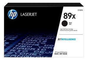 Genuine HP 89X HIGH YIELD Black Toner Cartridge, CF289X  M507, MFP M528 - Picture 1 of 6