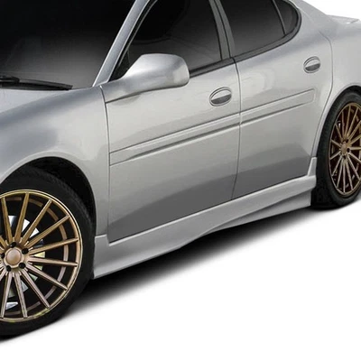 For Pontiac Grand Prix 04-08 Showoff Style Fiberglass Side Skirts Unpainted - Image 1 of 4