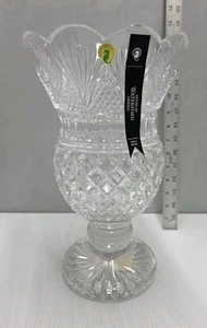 Waterford Crystal Celebration Thistle Large Vase 13" #40032802 RARE - Picture 1 of 12