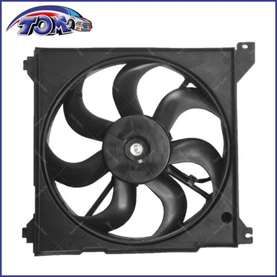 Radiator Cooling Fan Assembly For Kia Magentis Optima Hyundai Sonata XG300 XG350 - Image 1 of 4