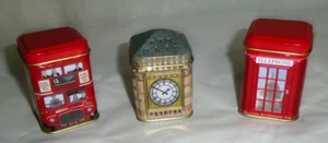 LOTE de 3 latas de coleccionista Ahmad Tea London Experience - Imagen 1 de 3