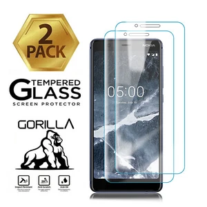 Gorilla Tempered Glass Screen Protector For Nokia 1 2 3.1 5.1 6 7 8 9 Lumia 625 - Picture 1 of 7