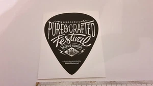  Alter Aufkleber BMW Motorrad Ferropolis Pure and Crafted Festival 2015 - Bild 1 von 1