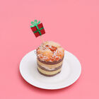 28 Pcs Cupcake-Topper Für Weihnachten Mit Tieren Weihnachtsdeko Kuchen