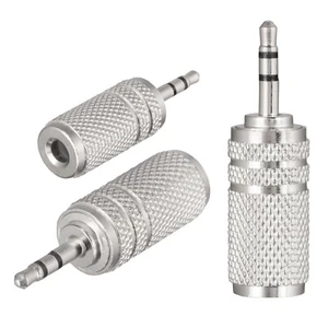 2,5 mm Klinkenstecker 3,5 mm Buchse Klinke Stecker AUX Audio Stereo Adapter - Bild 1 von 7