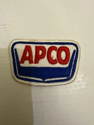 Vintage APCO Oil Corporation Red White Blue Embroidered Patch - Image 1 of 2