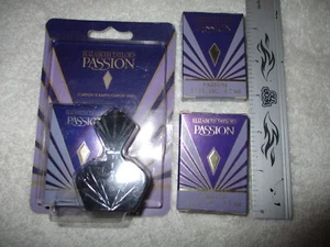 Lot of 3 Elizabeth Taylor Passion 3.7ml Boxed Parfum Discontinued Mini Splash - Picture 1 of 1